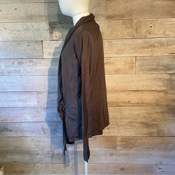 Vince. Women’s cotton/cashmere wrap sweater medium - Picture 2 of 11